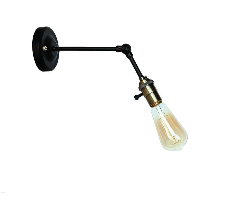 Бра Levistella Lofty с патроном AMP19 Черный/Бронзовый (1963530664)