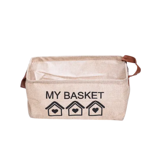 Органайзер для зберігання речей 30х20х14 см Бежевий - фото 1 Органайзер для зберігання речей 30х20х14 см Бежевий - фото 1