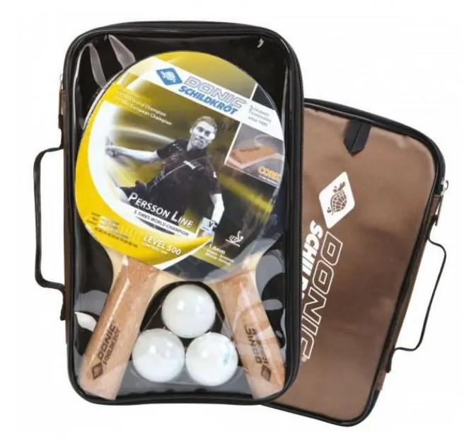 Набор для настольного тенниса Donic Persson 500 cork 2-player set (788490S)