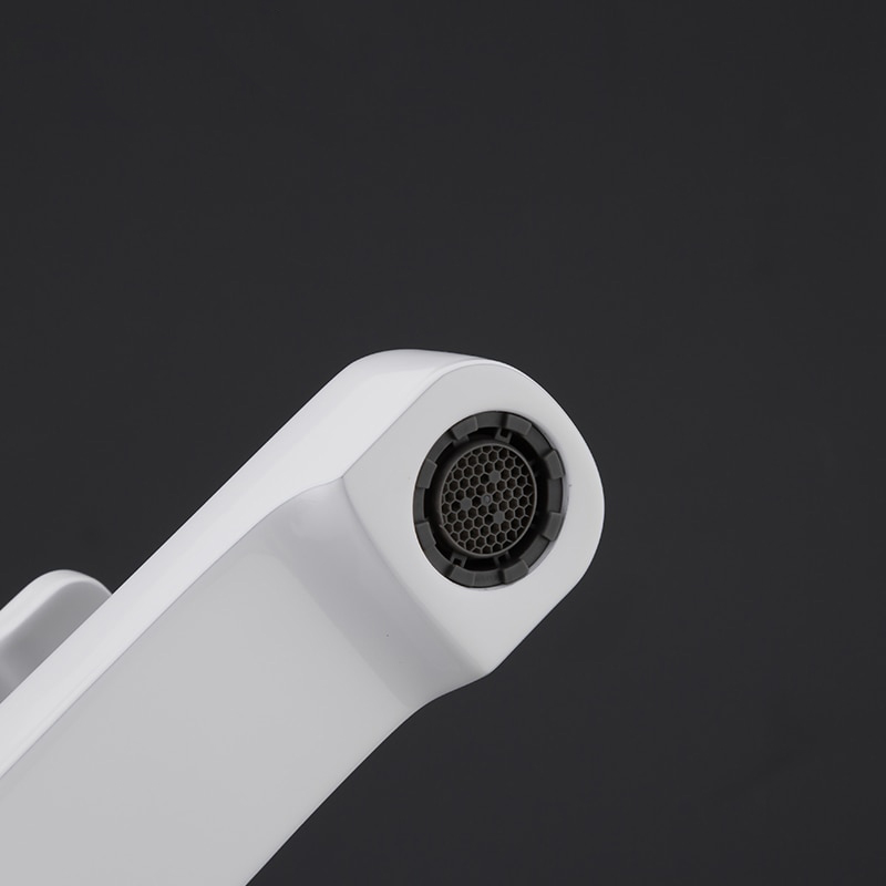 Смеситель для умывальника Gappo G1002-8 Белый/Хром (1033973) - фото 8