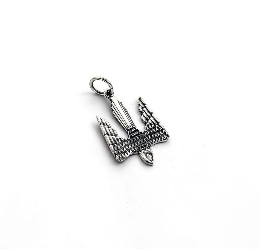 Подвеска Maxi Silver 9151 Сокол Трезубец (89151)
