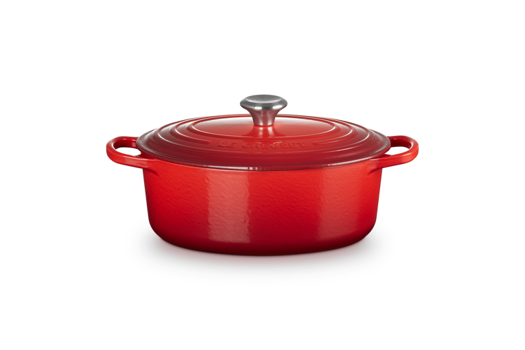 Кастрюля Le Creuset Signature овальная 2,6 л Красный (21178230602430) - фото 1