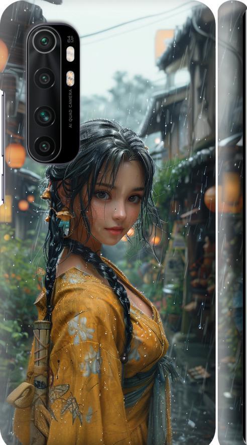 Чехол на Xiaomi Mi Note 10 Lite Anime-girl (6133m-1937-42517)