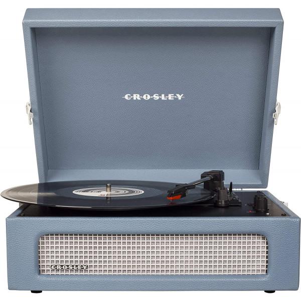 Проигрыватель винила Crosley Voyager Washed Blue (53688)