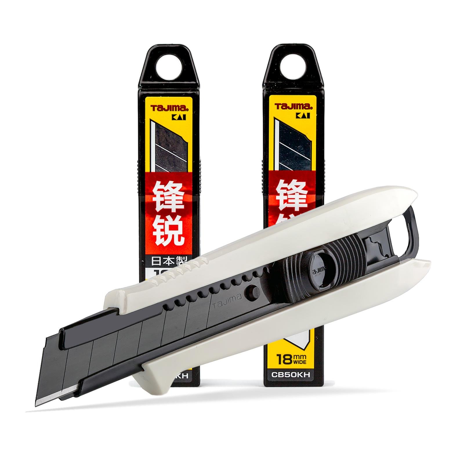 Ніж будівельний сегментний Tajima DCL500GWCL зі змінними лезами 20 шт. (1101-1689 1102-2572)