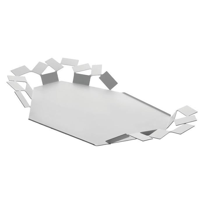 Поднос Alessi Scirocco 35x5,5x60 см Белый (2522365)