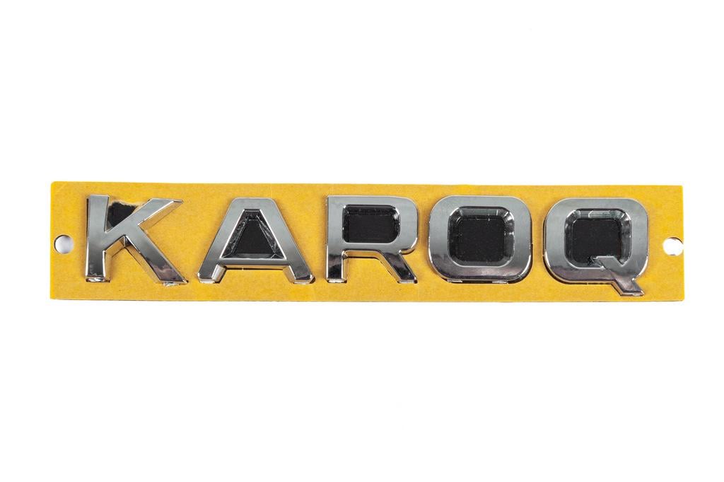 Надпись Karoq Davs Auto для Skoda Karoq abs-пластик Хром Надпись Karoq Davs Auto для Skoda Karoq abs-пластик Хром