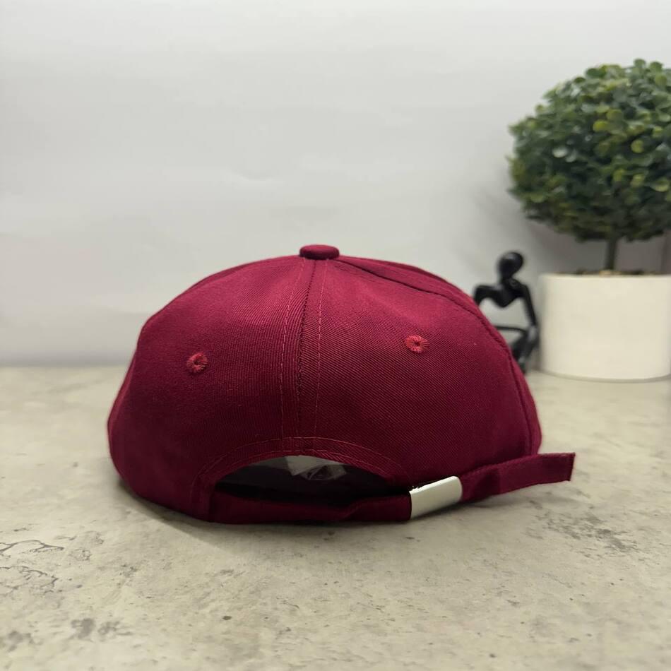 Кепка-бейсболка летняя New York OS Бордовый (00208) - фото 4 Кепка-бейсболка летняя New York OS Бордовый (00208) - фото 4