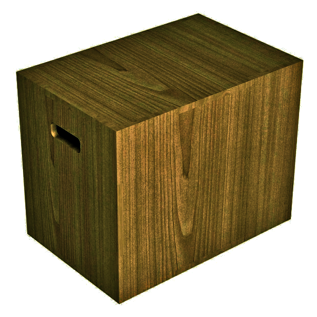 Тумба для кроссфита из дерева Эсфага Сепия (ТКФ-001008)