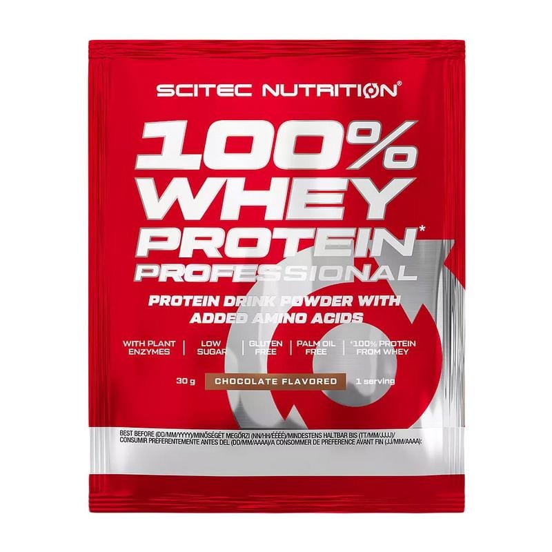 Протеин сывороточный Scitec Nutrition 100% Whey Protein Professional 30 г Ледяной кофе