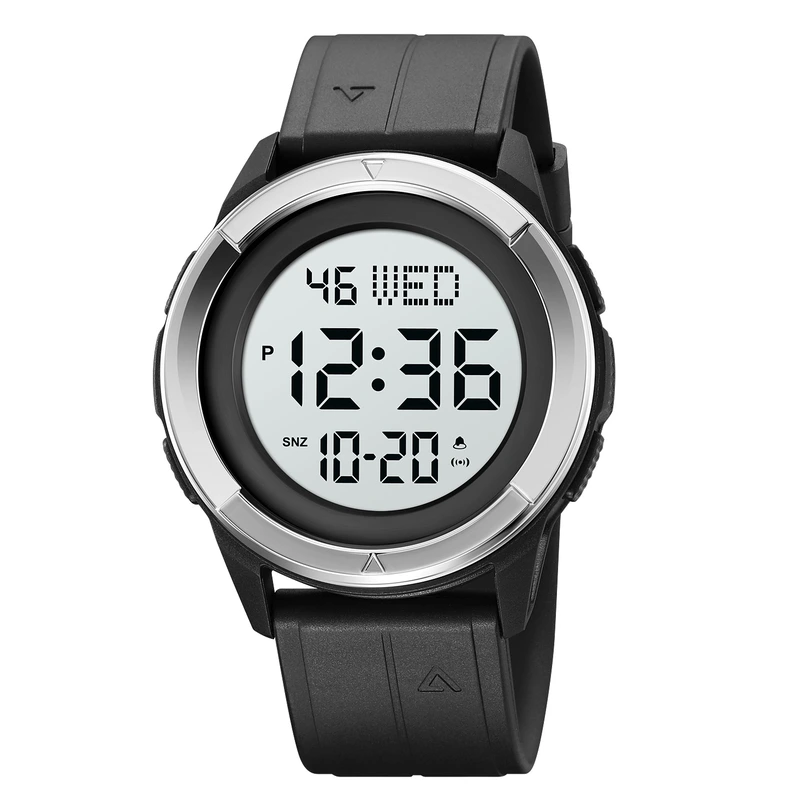 Наручний годинник Skmei 2047BKWT Black/Silver