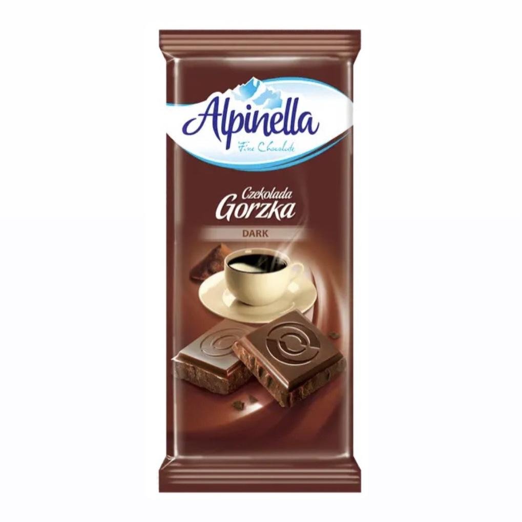 Темний шоколад Alpinella 90 г