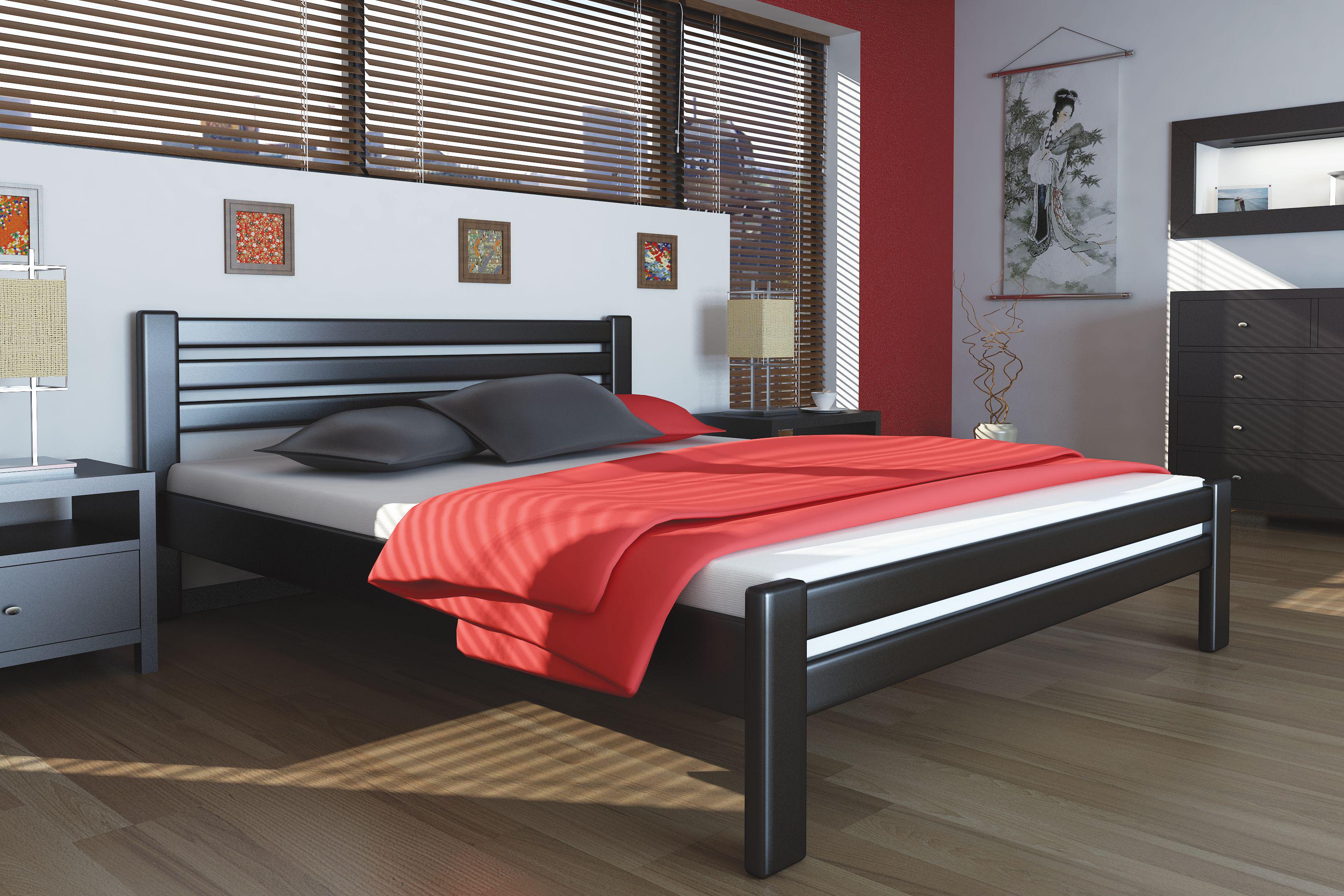 Ліжко односпальне дерев'яне Mebigrand Прем'єра 70х190 см Венге (MBG-2047) - фото 2 Ліжко односпальне дерев'яне Mebigrand Прем'єра 70х190 см Венге (MBG-2047) - фото 2