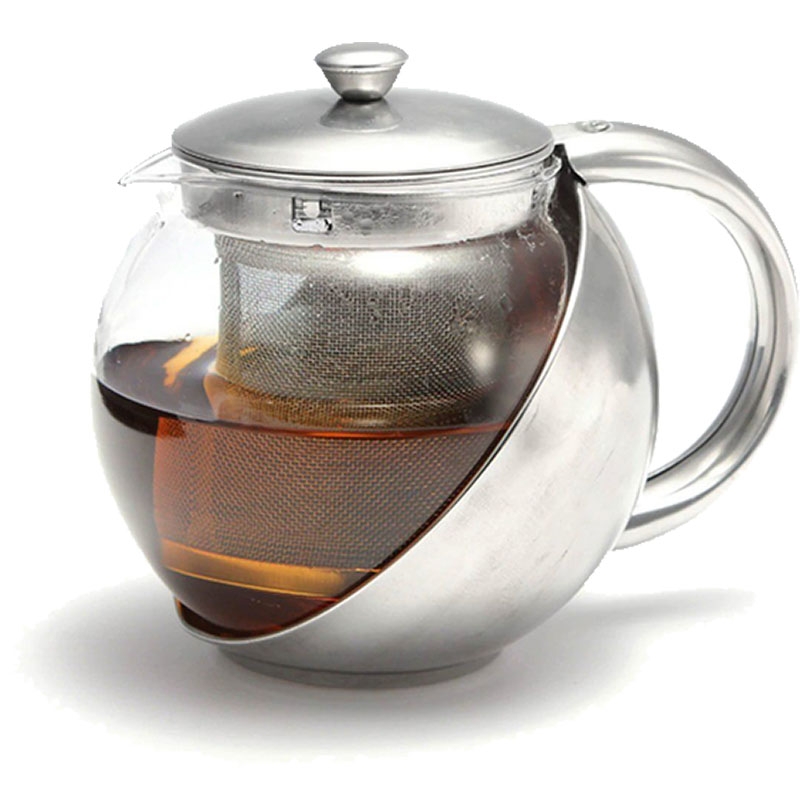 Заварочный чайник Unique UN-1162 стеклянный 750 мл (26202721) - фото 4 Заварочный чайник Unique UN-1162 стеклянный 750 мл (26202721) - фото 4