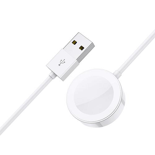 Зарядний пристрій бездротовий Borofone BQ13 Wireless Charger for iWatch White (554067) Зарядний пристрій бездротовий Borofone BQ13 Wireless Charger for iWatch White (554067)