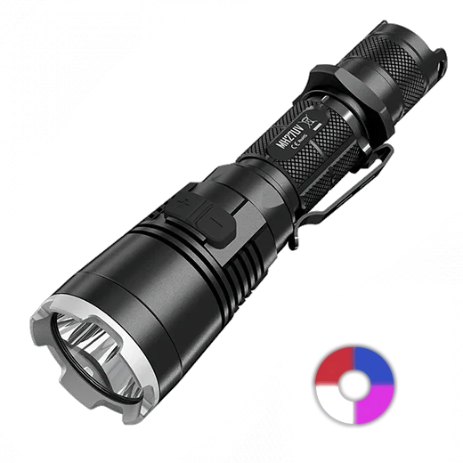 Ліхтарик ручний Nitecore MH27UV білий/червоний/синій та УФ світло 1000 лм 462 м - фото 2 Ліхтарик ручний Nitecore MH27UV білий/червоний/синій та УФ світло 1000 лм 462 м - фото 2