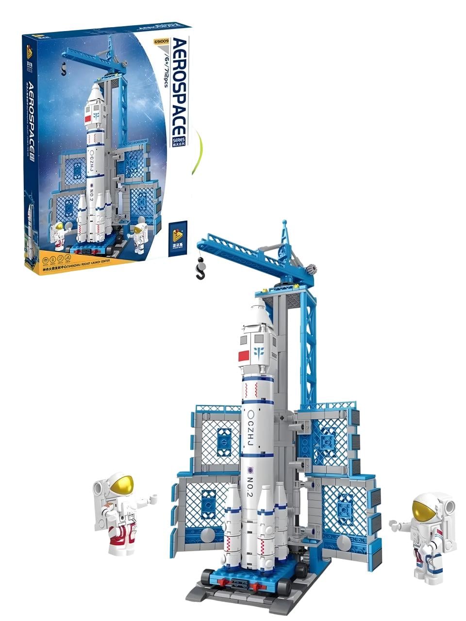 Конструктор детский Космическая ракетная станция 712 дет. (691009)