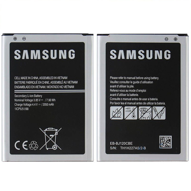 ᐉ Аккумулятор для EB-BJ120CBE Samsung J120H Galaxy J1 2016 2050mAh ...