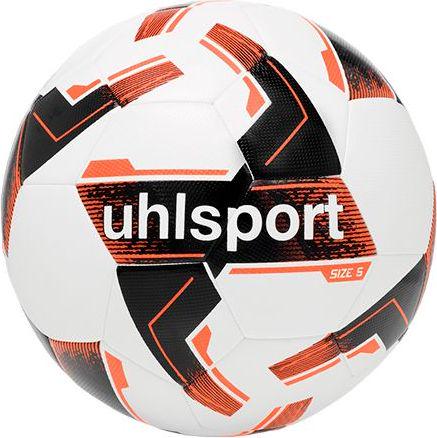 М'яч футбольний Uhlsport RESIST SYNERGY 1001720 01 р. 4 Біло-чорно-помаранчевий