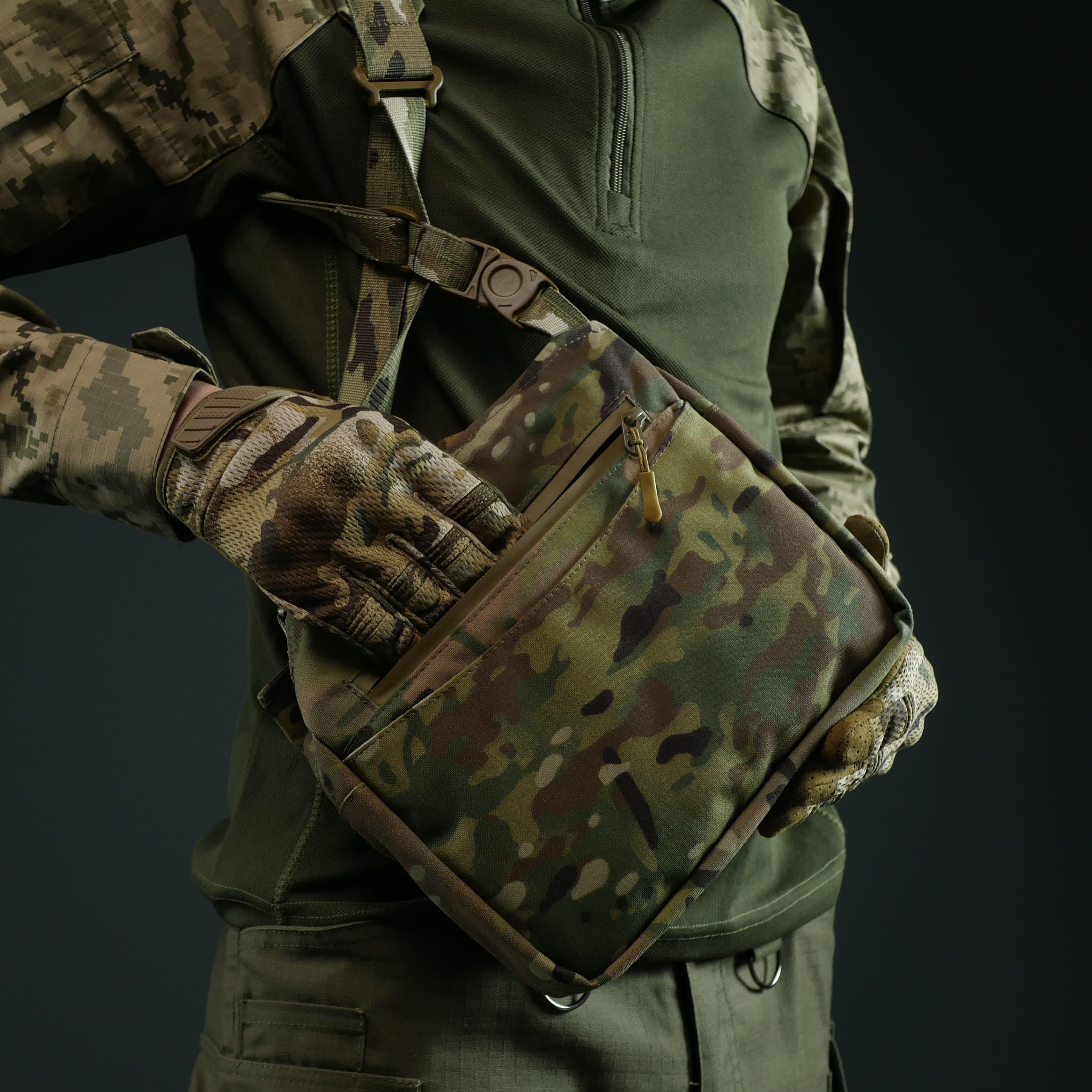 Сумка через плече Tactic city bag з IRR-просоченням Мультикам (27516727) - фото 15 Сумка через плече Tactic city bag з IRR-просоченням Мультикам (27516727) - фото 15