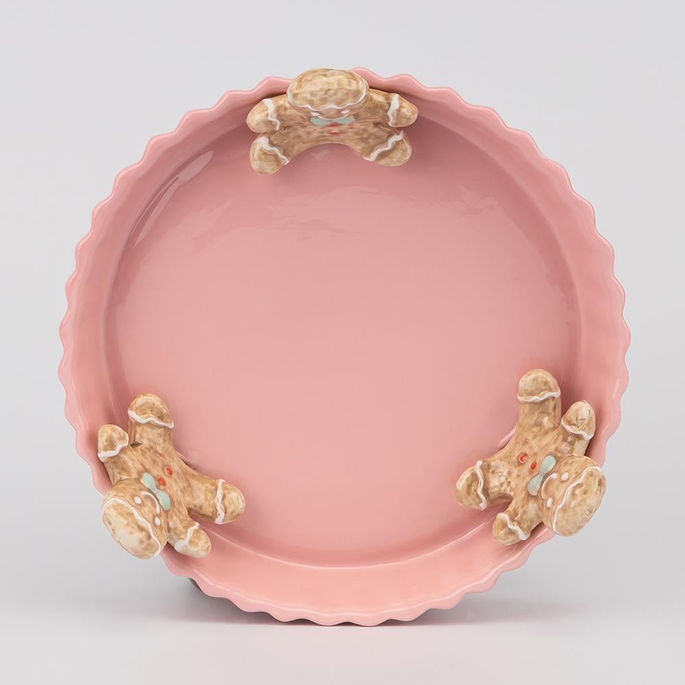 Блюдо Elisey Пряники 23 см Бежевый (UD-243-N-4)