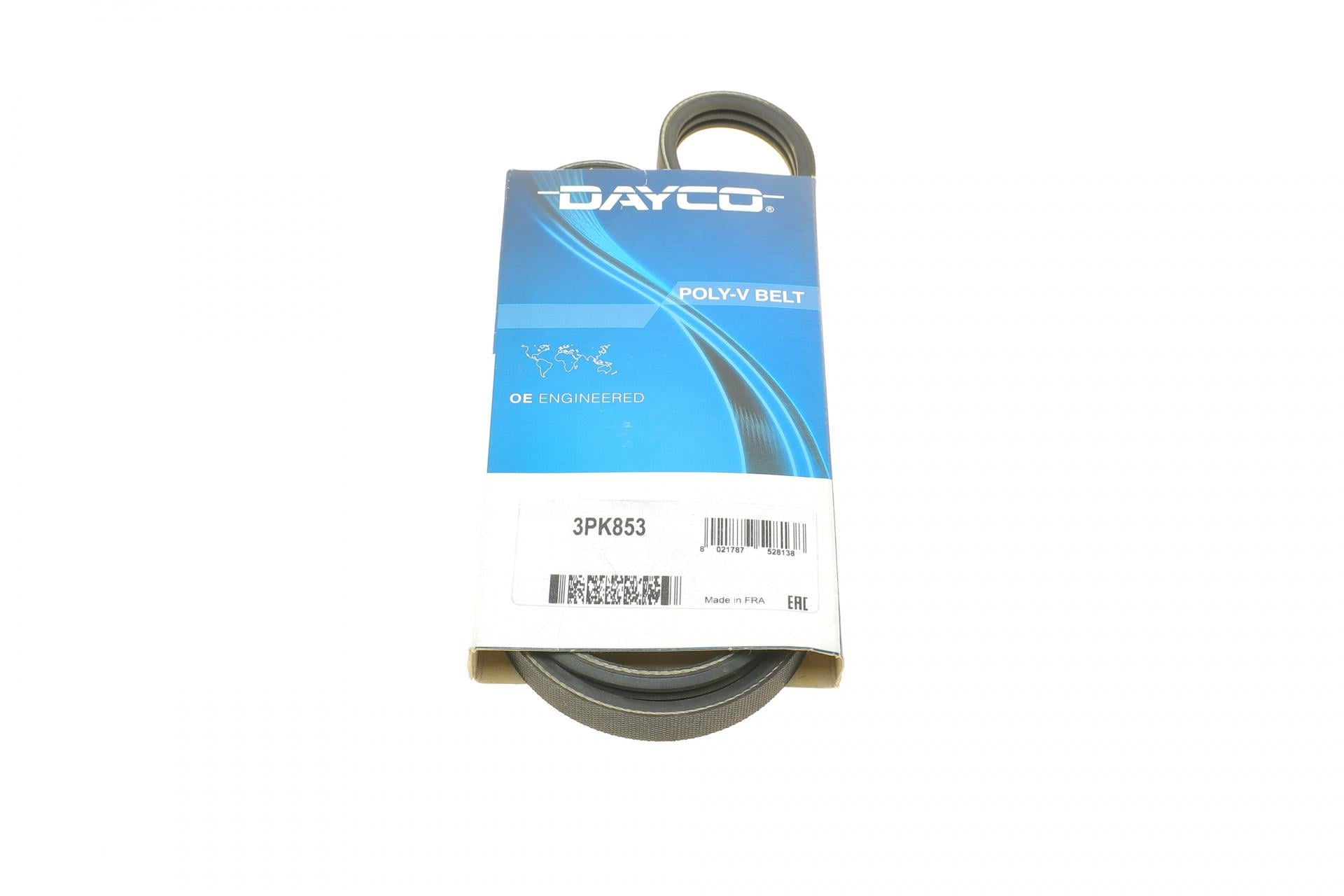 Ремень генератора DAYCO для Smart 0.6/0.7i/0.8cdi (3PK853)