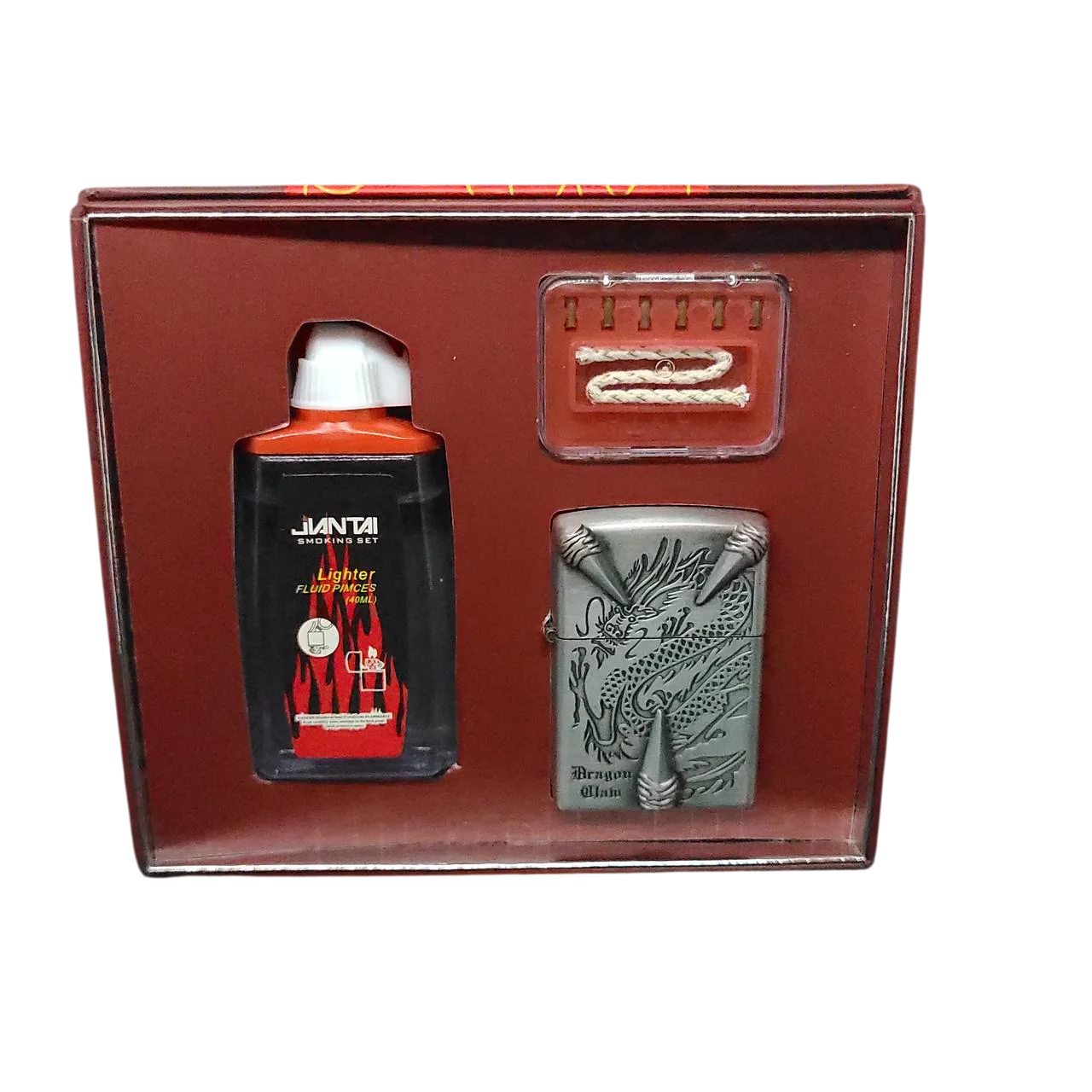 Подарочный набор ZIPPO с бензиновой зажигалкой Когти Red (2414710145)
