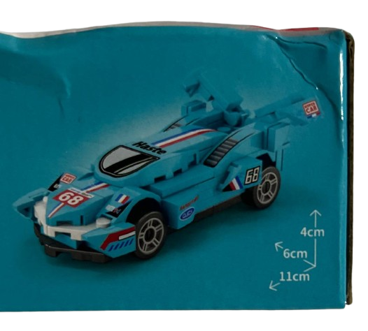 Конструктор гоночный автомобиль 86 деталей (9140-6) - фото 3 Конструктор гоночный автомобиль 86 деталей (9140-6) - фото 3