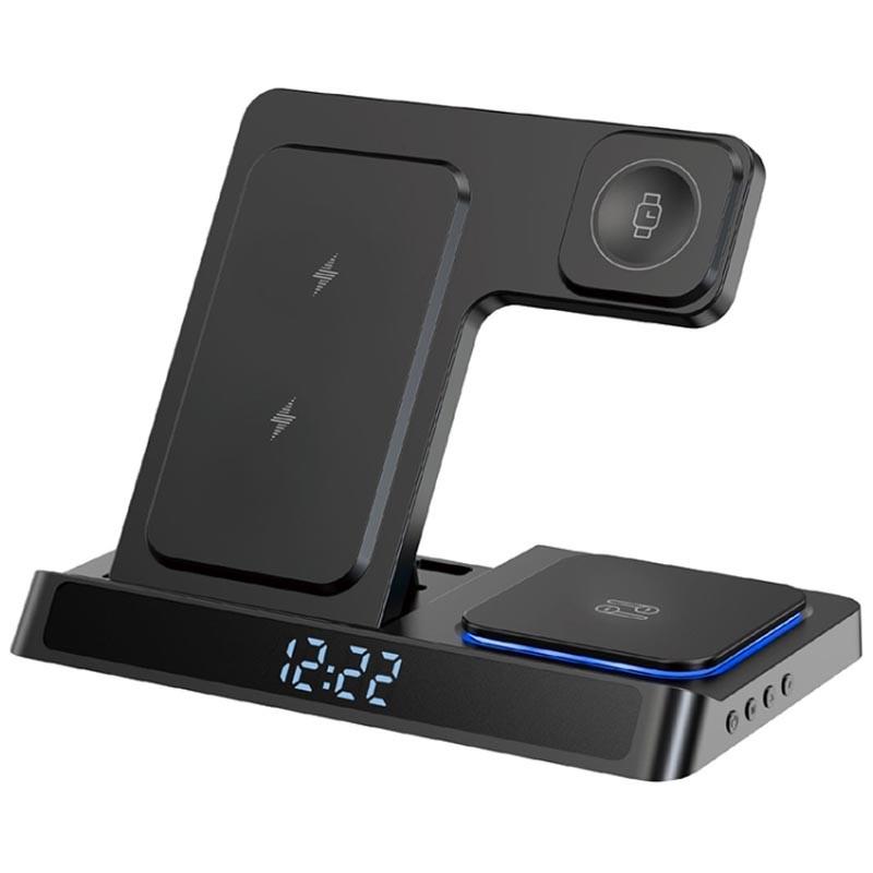 Зарядное устройство беспроводное WIWU Wi-W006 5 in 1 Wireless Charger Black (00000066833_1)