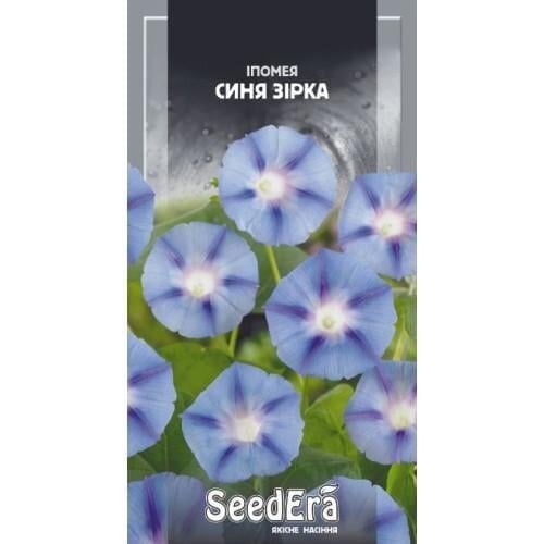 Семена цветов Ипомея Синяя Звезда Сімейний Сад 1 г (CS-1040)