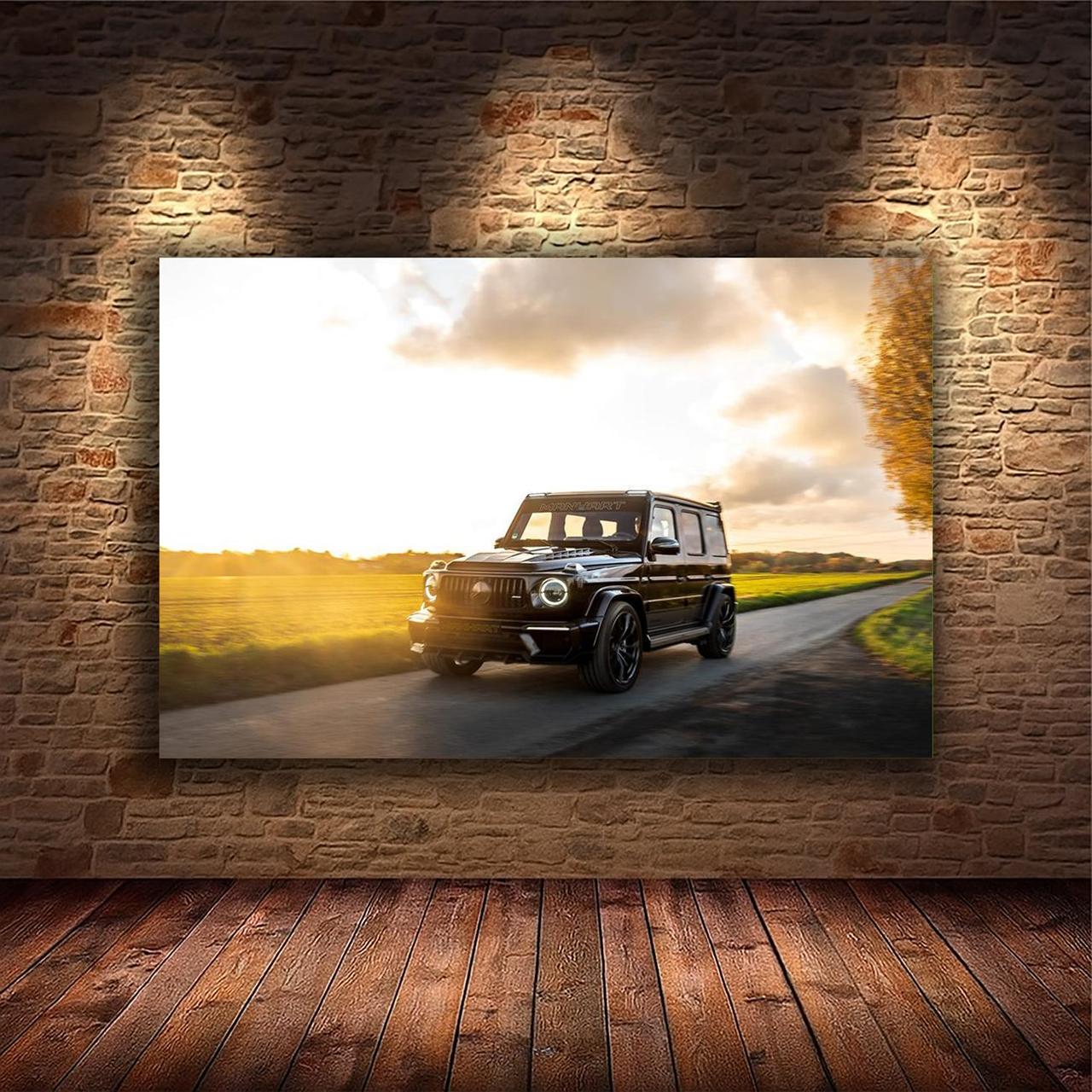 Картина на холсте Спортивный автомобиль 30x40 см (M197)