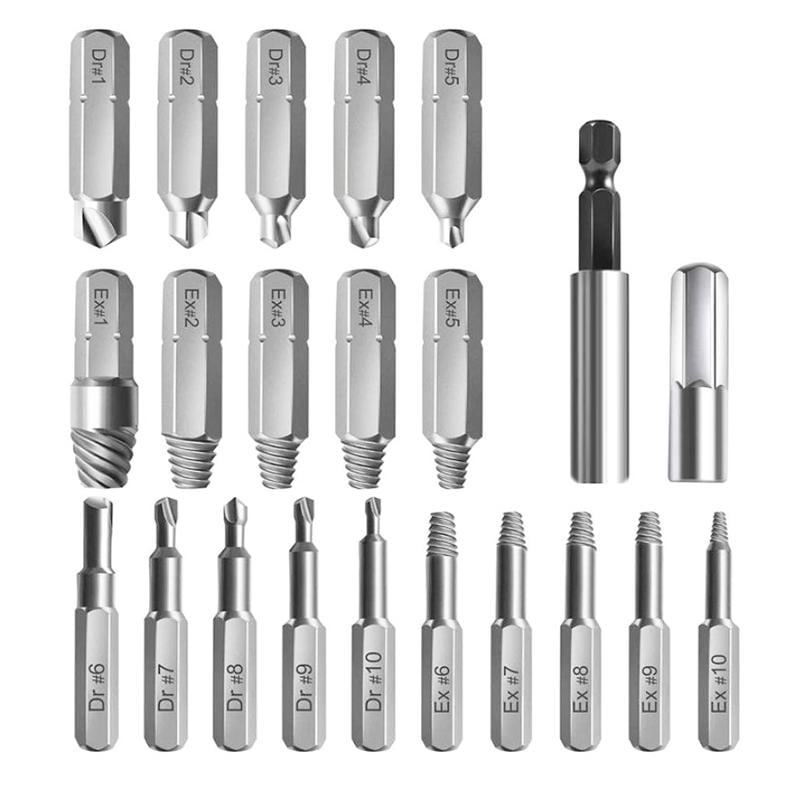 Набір бітів Fixtool для вилучення саморізів/болтів/гвинтів (Super-bit23) - фото 11 Набір бітів Fixtool для вилучення саморізів/болтів/гвинтів (Super-bit23) - фото 11