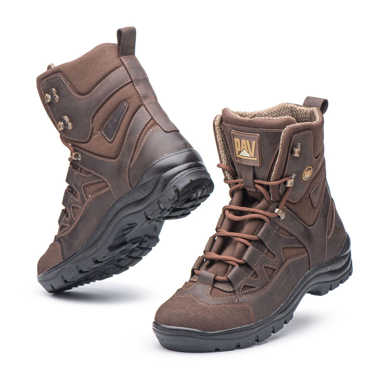 Берці з натуральної гідрофобної шкіри та кордури р. 43 Коричневий - фото 6 Берці з натуральної гідрофобної шкіри та кордури р. 43 Коричневий - фото 6