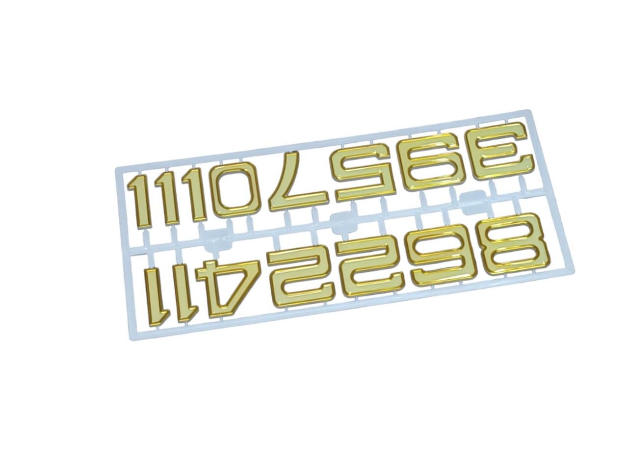 Цифры для часов флуоресцентные Цифры для часов флуоресцентные