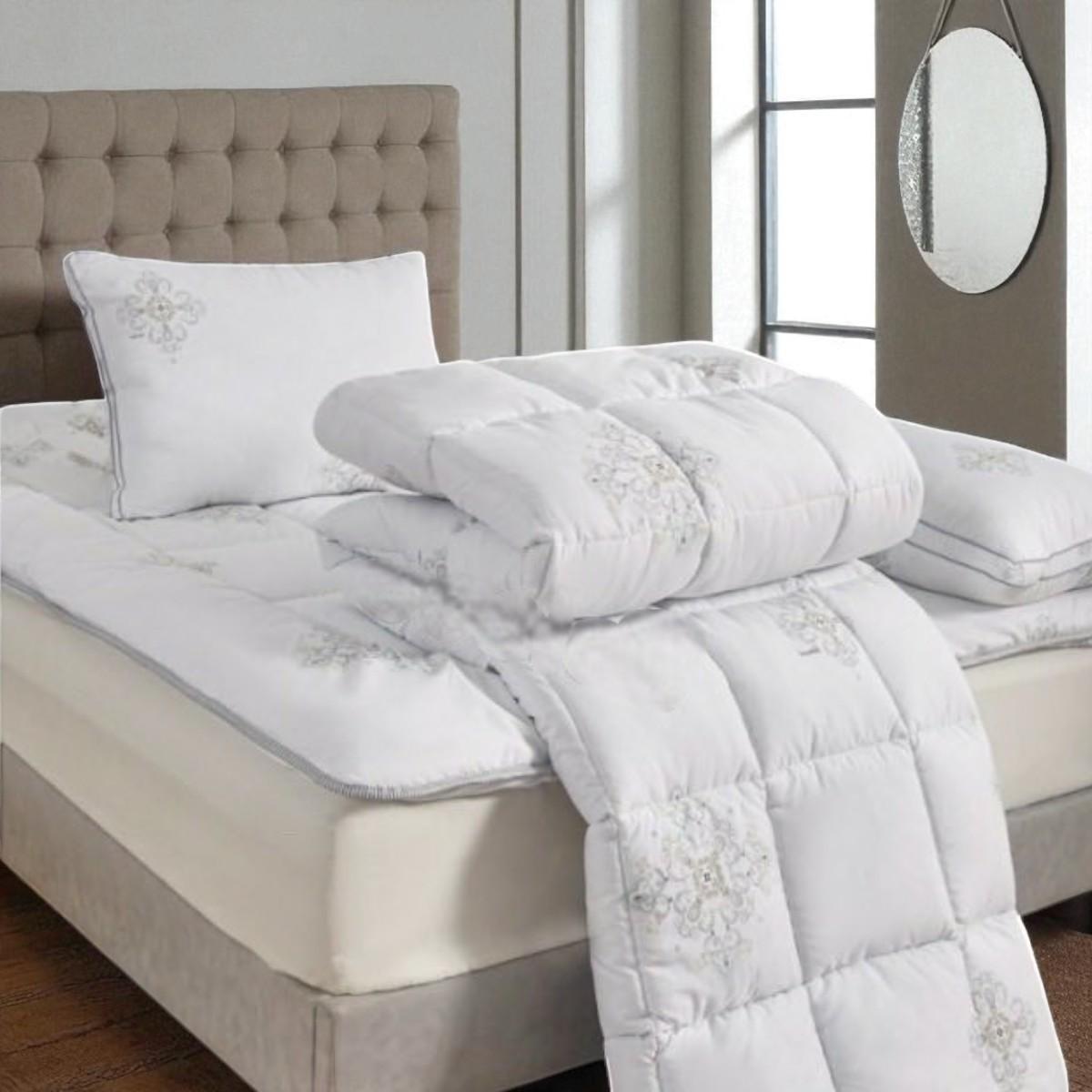 Набір для ліжка Koloco Ковдра Матрац-топер та 2 подушки (42179)