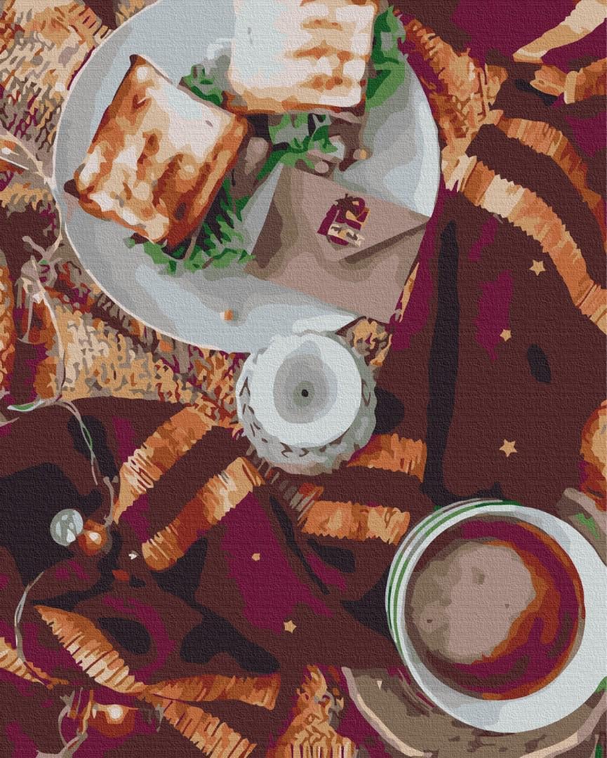 Картина по номерам Brushme Премиум Письмо из Хогвартса 40x50 см (PBS36540)