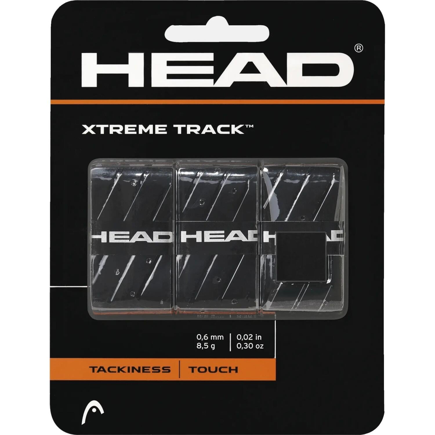 Обмотка для ракеток Head XTREMETRACK OVERGRIP 3 шт. Черный (285-124) Обмотка для ракеток Head XTREMETRACK OVERGRIP 3 шт. Черный (285-124)