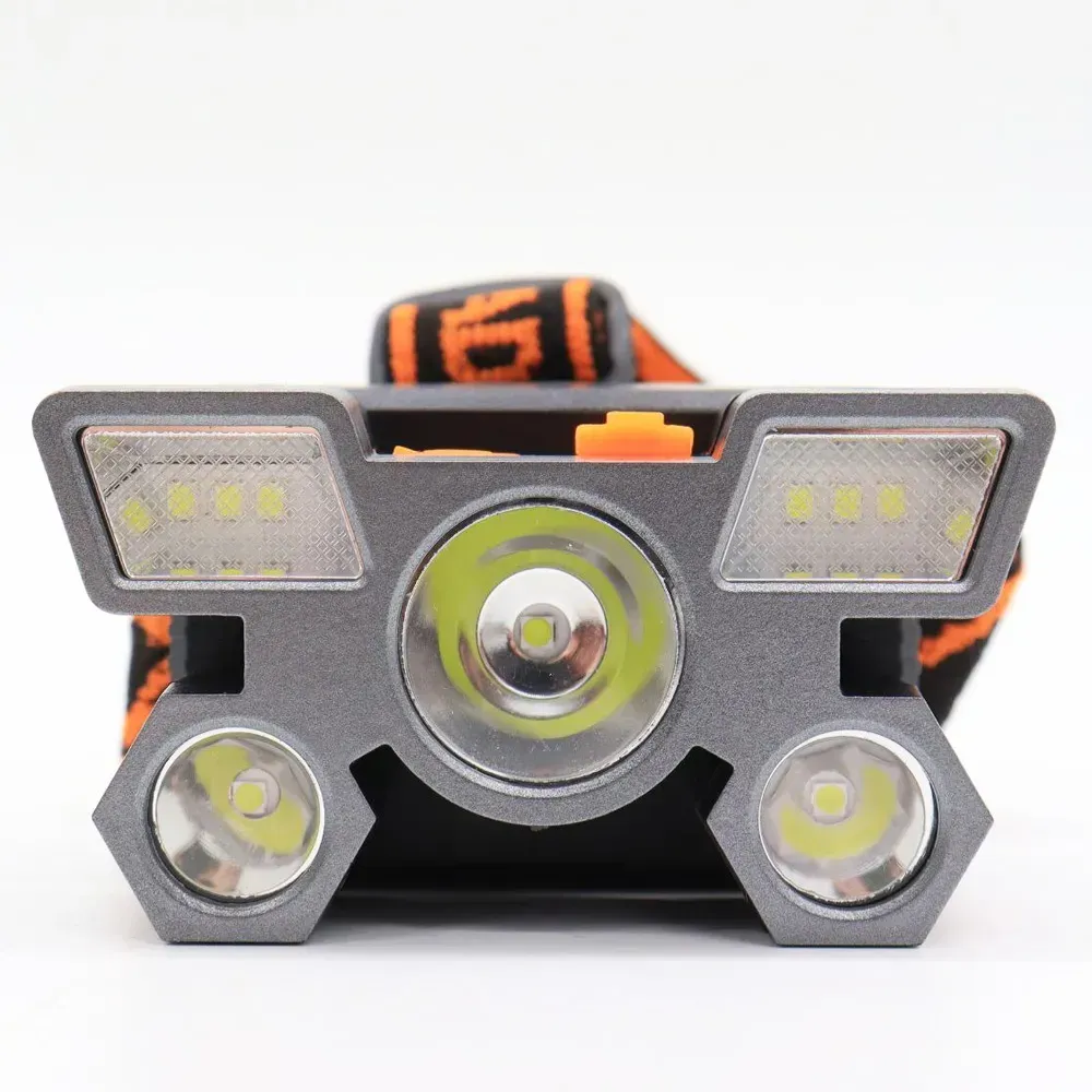 Фонарь налобный аккумуляторный с USB 5 диодов Smarter (234567567) - фото 9 Фонарь налобный аккумуляторный с USB 5 диодов Smarter (234567567) - фото 9