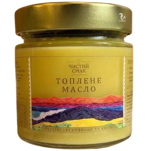 Топленое масло гхи Чистый вкус со вкусом украинских пряностей и цветов 212 мл (3124842081)