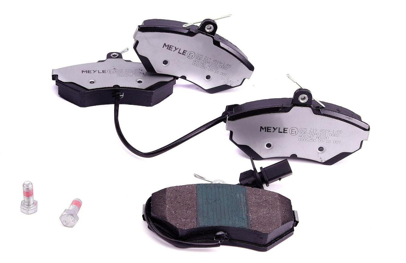 Тормозные колодки передние Meyle для Audi A4 94-01/VW Passat 96-00 с датчиком (025 219 4519-1/PD)