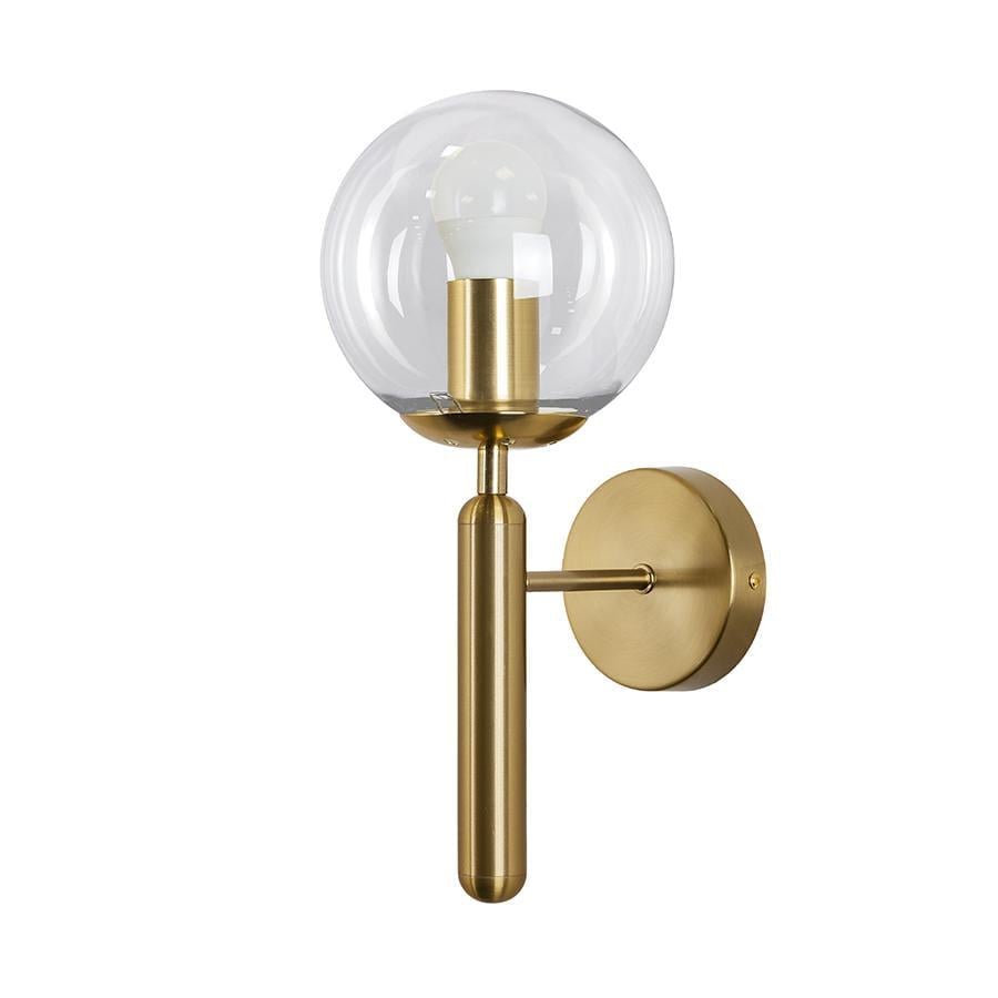 Светильник настенный шар Levistella 999W2015F-1 BRZ/CL плафон прозрачный Бронзовый Светильник настенный шар Levistella 999W2015F-1 BRZ/CL плафон прозрачный Бронзовый