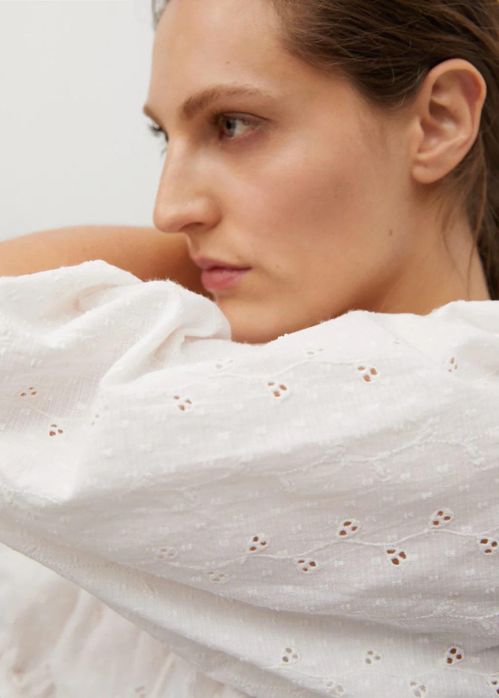 Блузка Mango L Белый (9828104) - фото 5 Блузка Mango L Белый (9828104) - фото 5