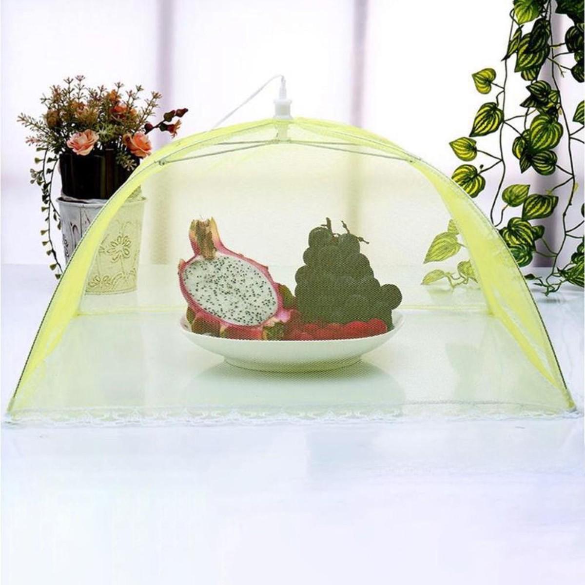 Москитная сетка складная Mosquito Cap на стол для защиты еды от мух 33х33 см (R29821) - фото 3 Москитная сетка складная Mosquito Cap на стол для защиты еды от мух 33х33 см (R29821) - фото 3