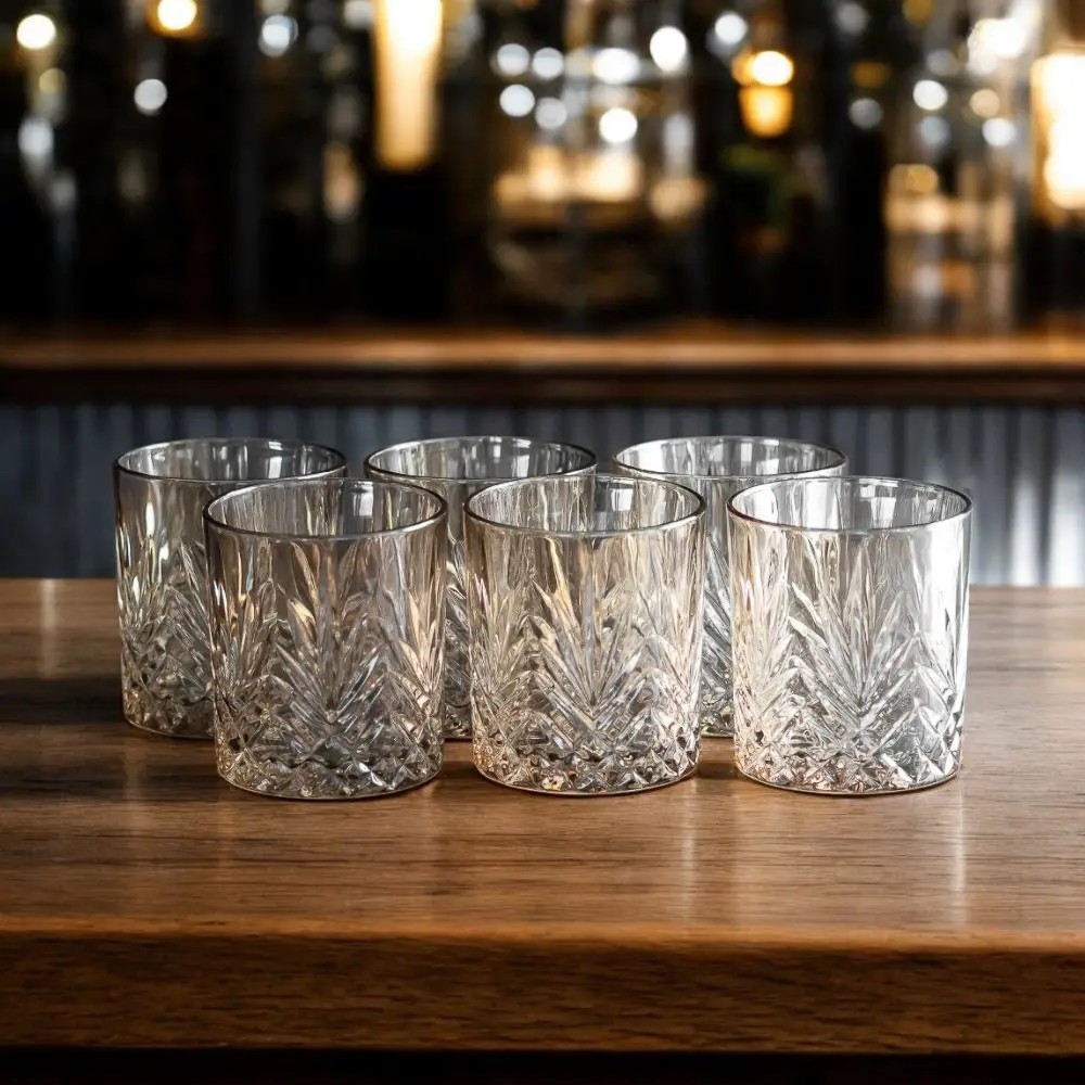 Набір склянок для віскі Ідеал 6 шт. 300 мл (90404) - фото 4 Набір склянок для віскі Ідеал 6 шт. 300 мл (90404) - фото 4