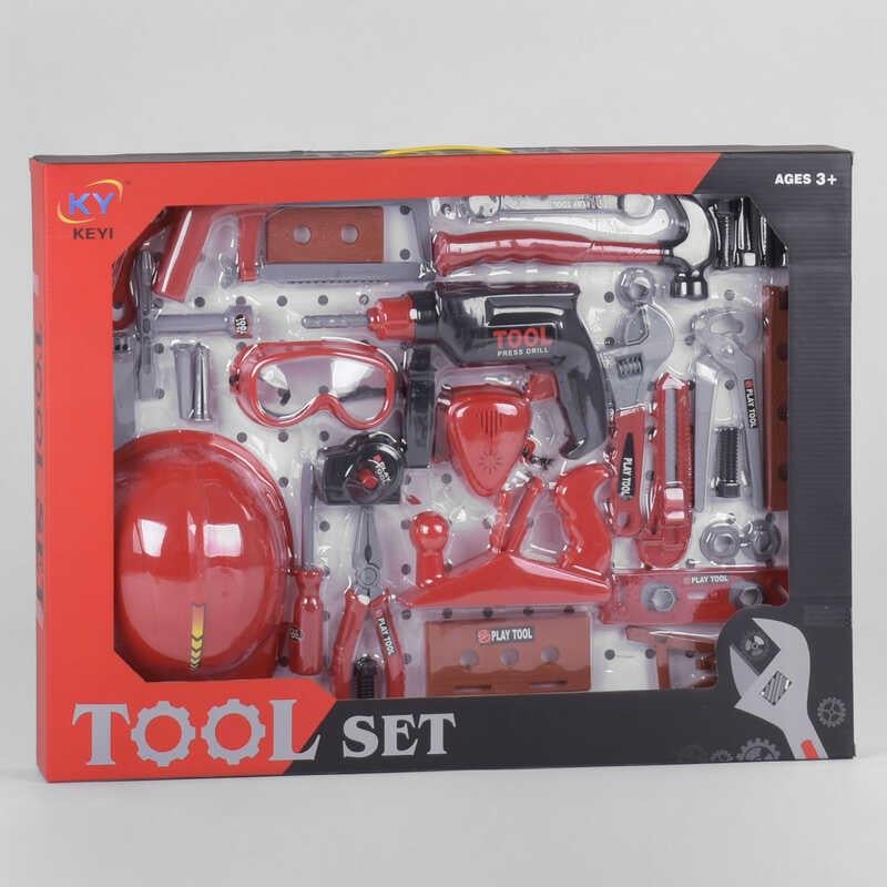 Набор игровой с инструментами 11 предметов Black/Red (95187)