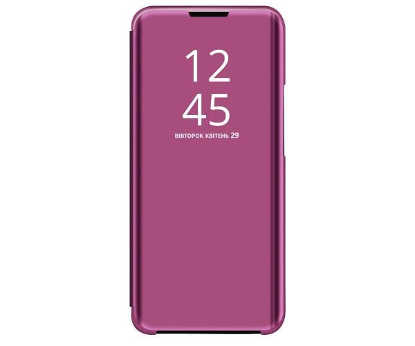 Чехол книжка зеркало Clear View для Realme C33 Фиолетовый Чехол книжка зеркало Clear View для Realme C33 Фиолетовый