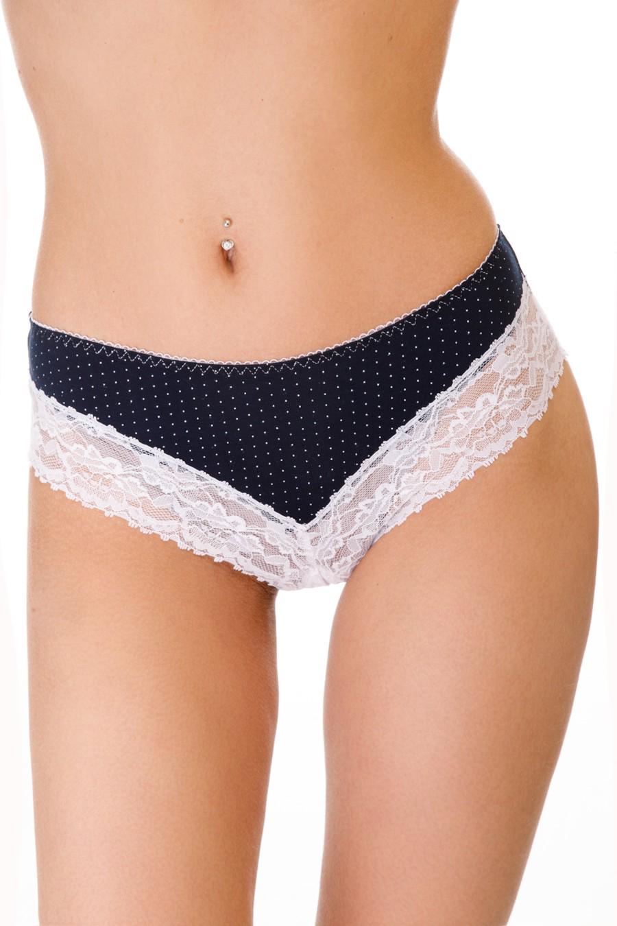 Трусики бразилиана Fleri р. 2/S Синий (70823)