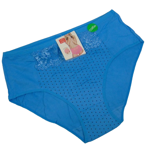 Трусы женские Uokin 1763 4XL Голубой Трусы женские Uokin 1763 4XL Голубой