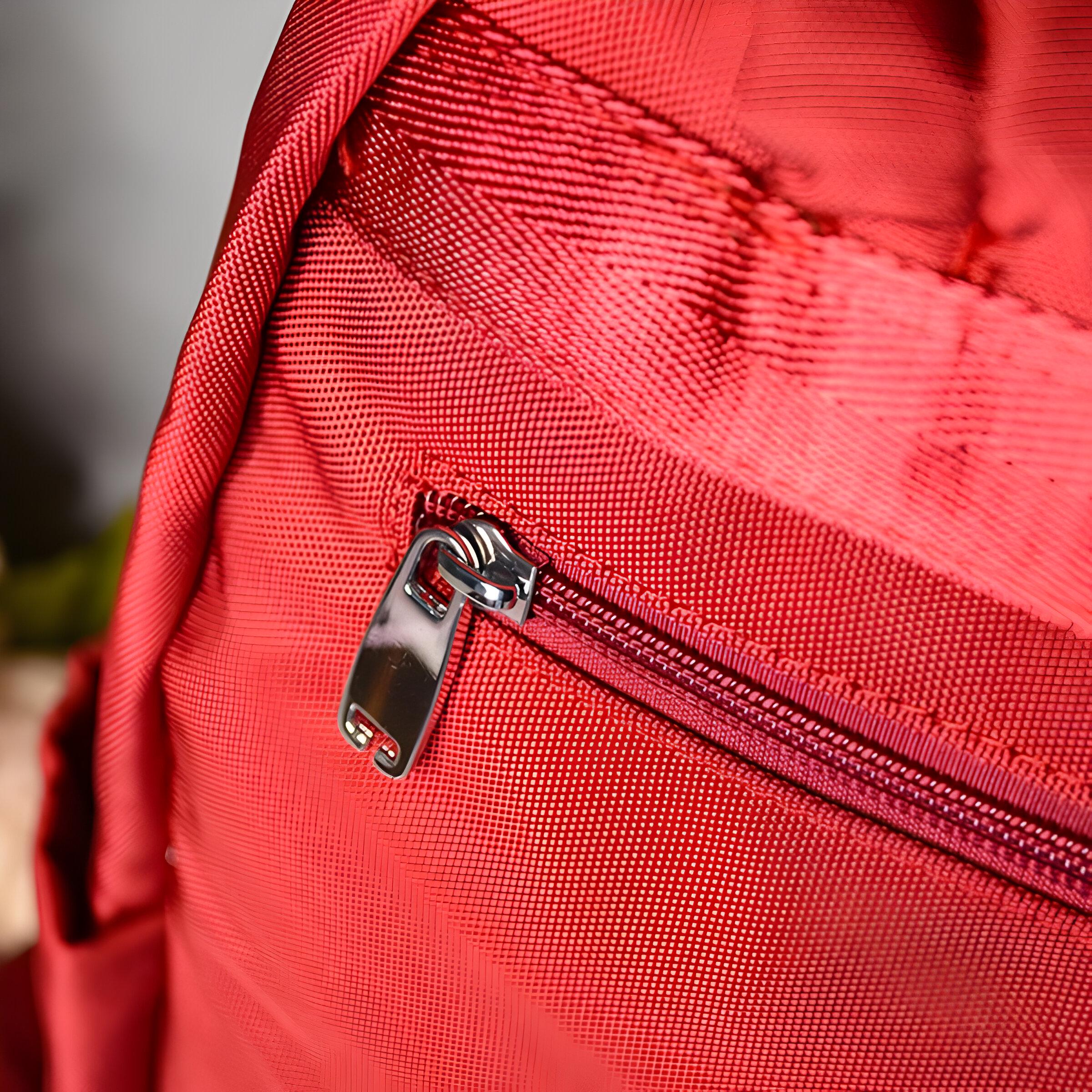 Рюкзак женский повседневный 40х27х27 см Красный (1078-22) - фото 4 Рюкзак женский повседневный 40х27х27 см Красный (1078-22) - фото 4