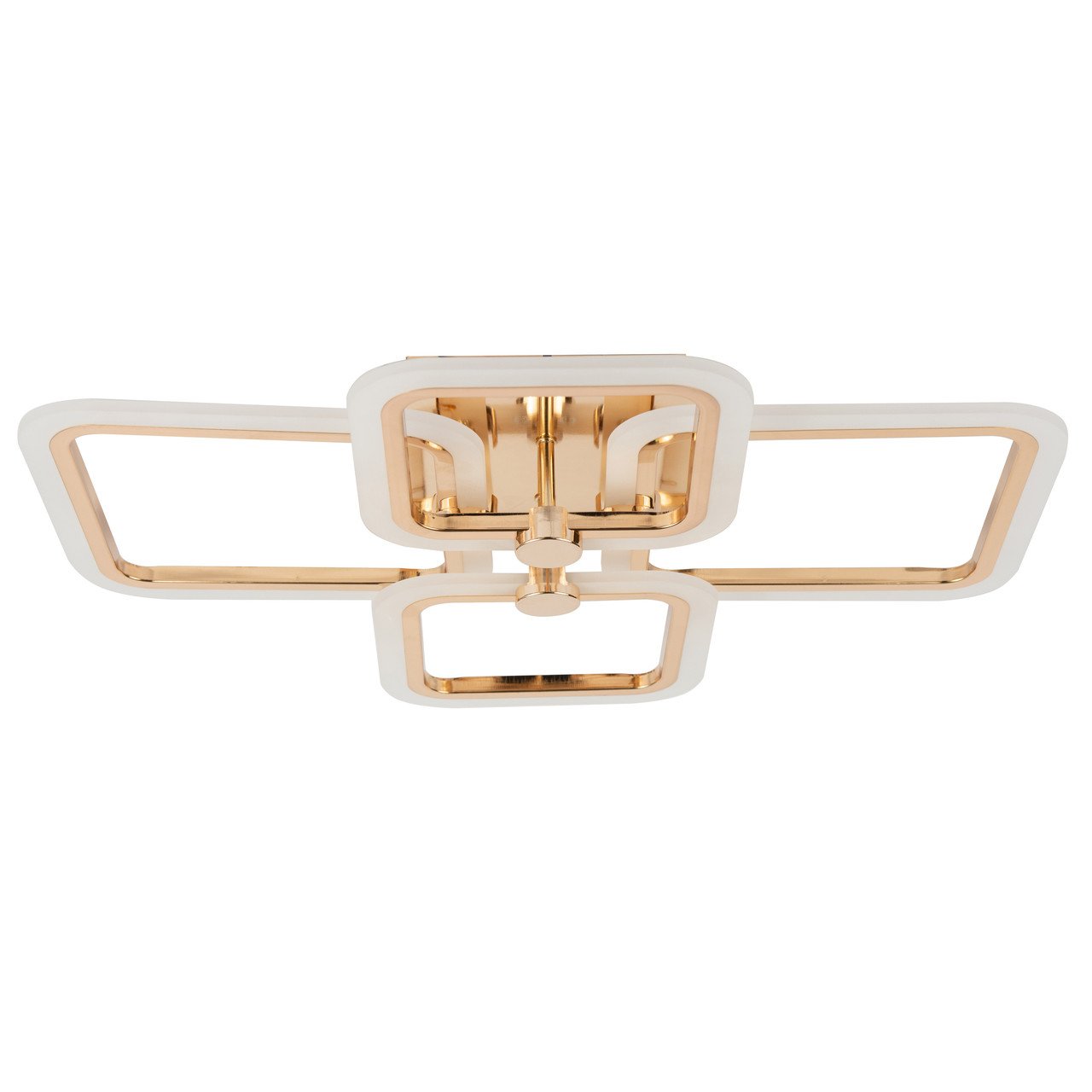 Люстра стельова LED Sunlight 5667/2+2 Gold (671a61d5375fc503bb1c1bb8)